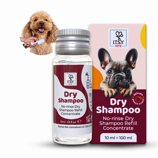 ITSY Pets 10ml Plastic-Free Dry Shampoo Concentrated Refill