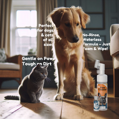 ITSY Pets 10ml Plastic - Free Concentrated Refill for Foaming Paw Cleaner