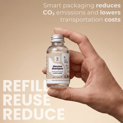 Dog Mousse Shampoo 3 - Pack Refill | Vanilla Cuddle Scent - ITSY Pets