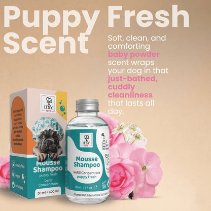 Dog Mousse Shampoo Single Refill | Puppy Fresh Scent - ITSY Pets