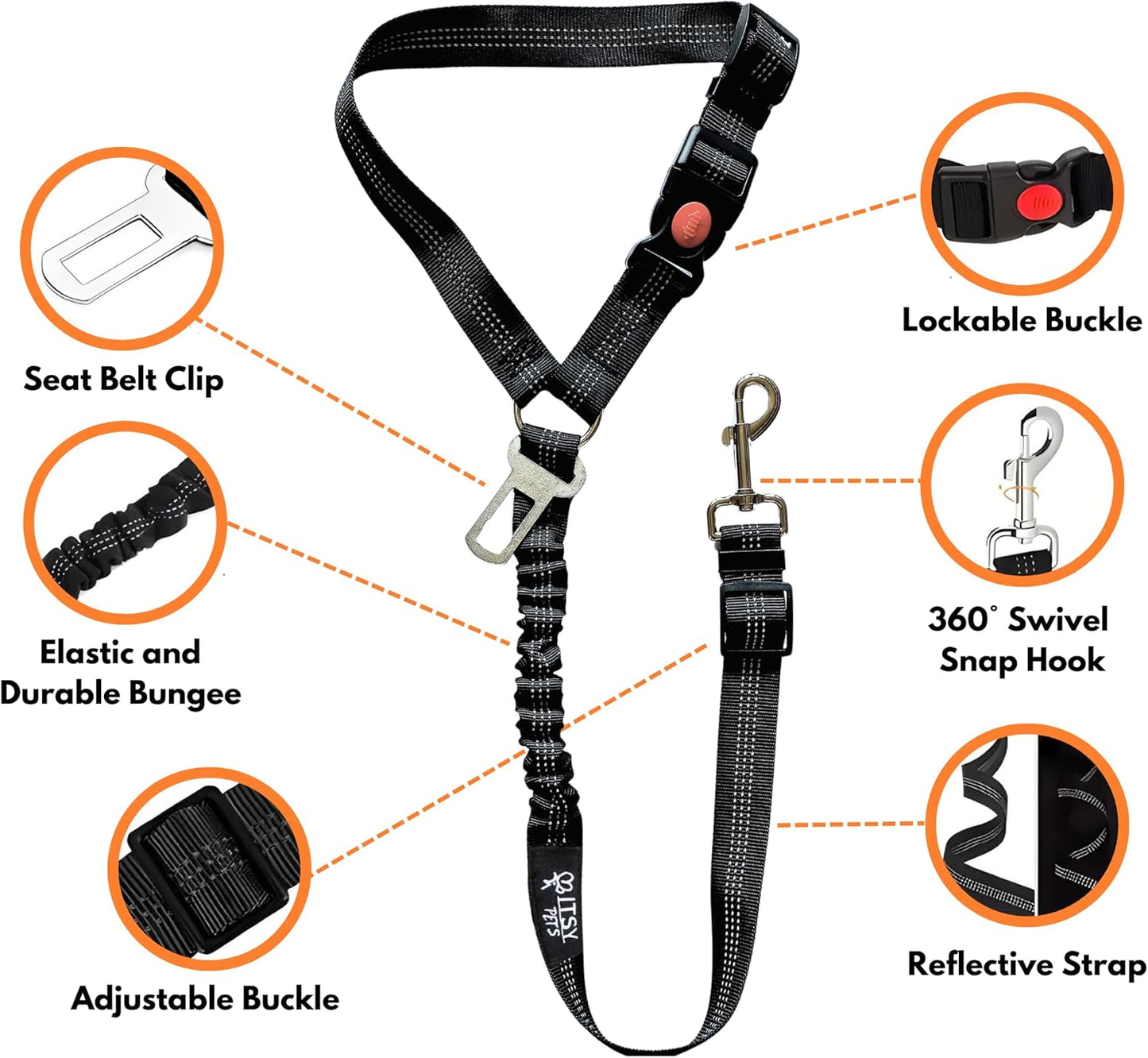 ITSY Pets - Dog Seat Belts for Cars - ITSY Pets