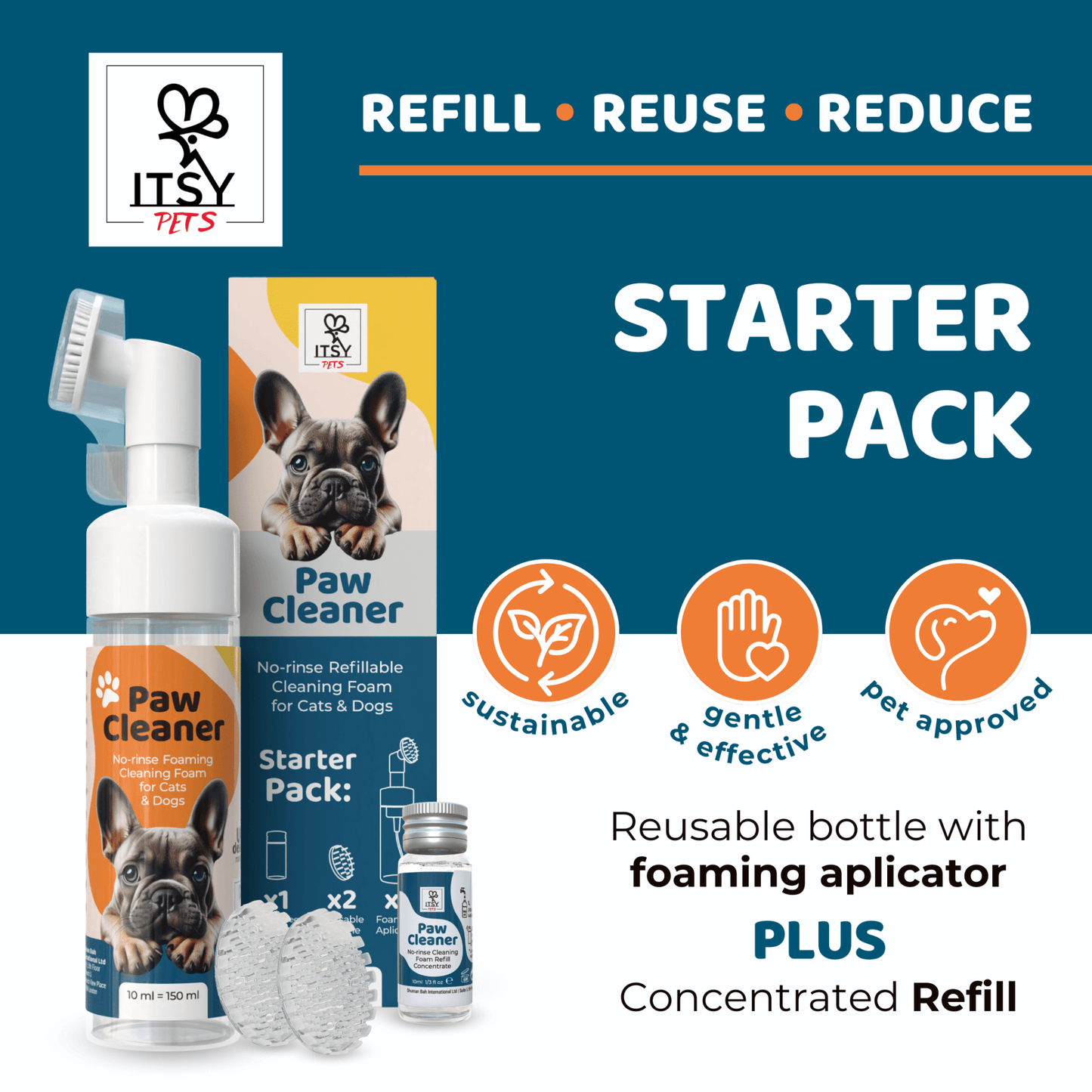 ITSY Pets Paw Cleaner - Starter Pack - ITSY Pets