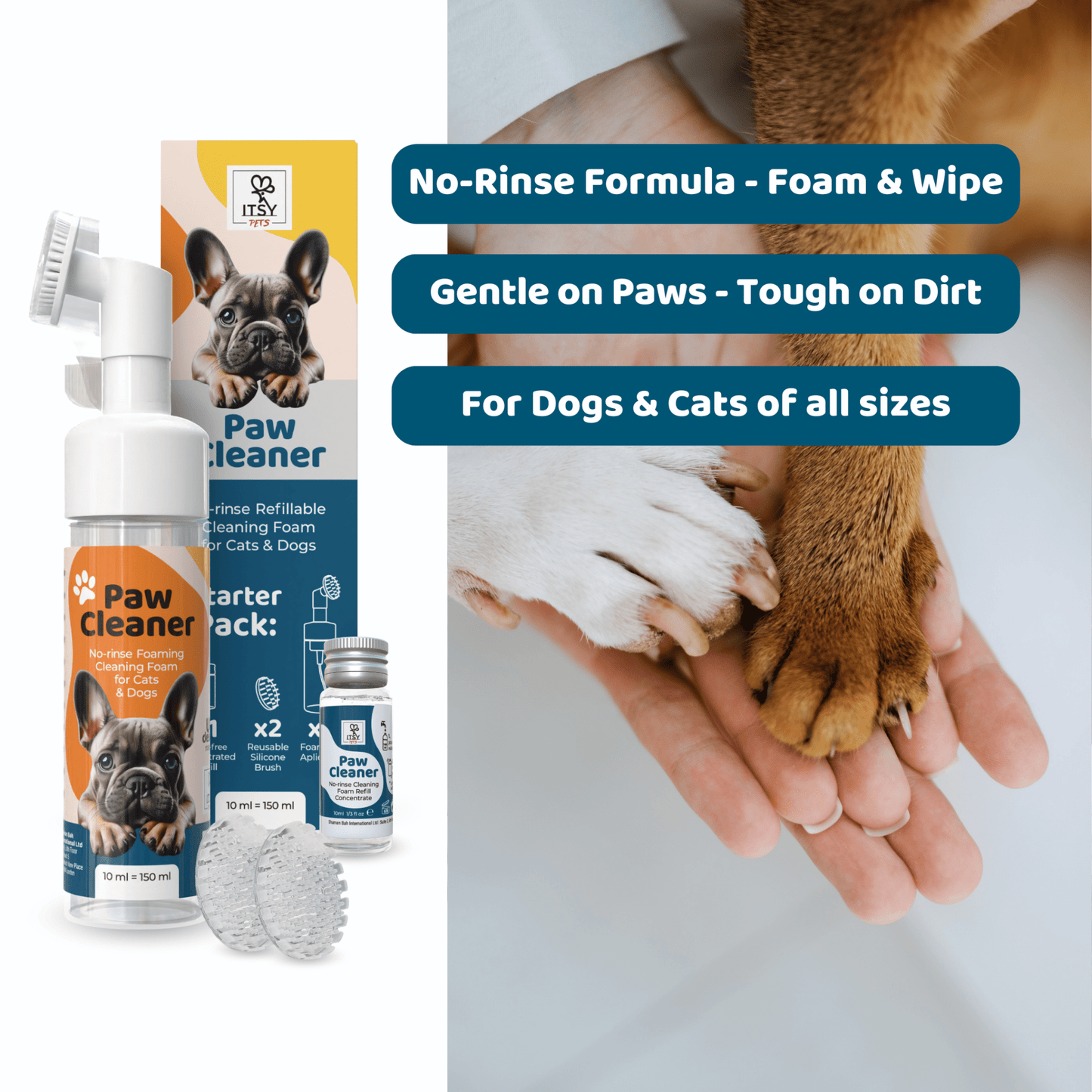 ITSY Pets Paw Cleaner - Starter Pack - ITSY Pets